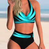 Liliana - Bikiny set s krížom na krku a vzorom