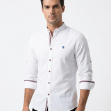 Tobias™ | Moderné pánske polo tričko s dlhými rukávmi a polo golierom