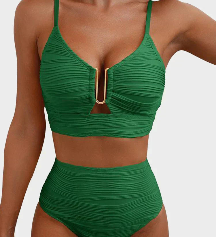 2 DIELNY BIKINI SET S VYSTRIHNUTÍM DO TVARU U