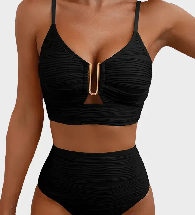 2 DIELNY BIKINI SET S VYSTRIHNUTÍM DO TVARU U