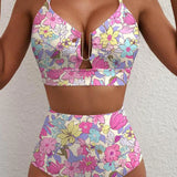 2 DIELNY BIKINI SET S VYSTRIHNUTÍM DO TVARU U