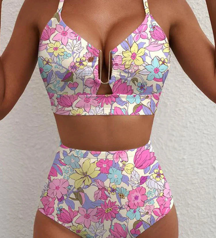 2 DIELNY BIKINI SET S VYSTRIHNUTÍM DO TVARU U