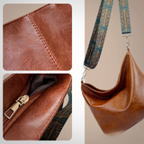 Linda | Vintage Charm Kožená Taška cez Rameno