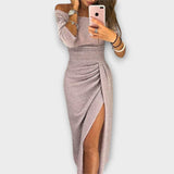 Lena | Elegantná šaty bez ramienok