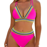 Stephanie | Kontrastný bikiny komplet
