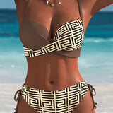 Tamára - Bikininy s geometrickým vzorom