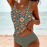 Agnese - Elegantný Tankini S Vzorom