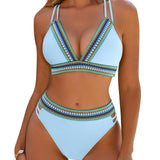 Stephanie | Kontrastný bikiny komplet