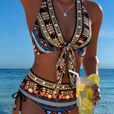 Ilona - Geometrické Boho Bikini