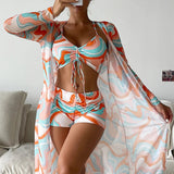 Laluna® | 3-dielny bikini set s potlačou
