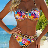 Sanita - Sexy bikiny s vzorom a kovovou sponou