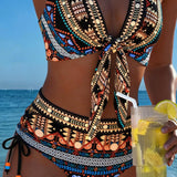 Ilona - Geometrické Boho Bikini