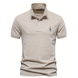 Simon™ | Elegantné polo tričko s krátkymi rukávmi pre mužov
