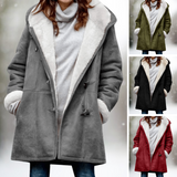 Jae | Teplý Suede Fleece Jesenný Kabát
