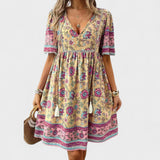 Marta | Boho Kvetinové Šaty