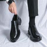 Liam™ - Elegantné vegánske kožené topánky