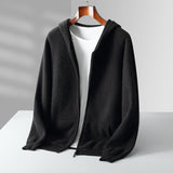 Como Cashmere Zip Cardigan