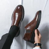 Liam™ - Elegantné vegánske kožené topánky