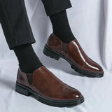 Liam™ - Elegantné vegánske kožené topánky