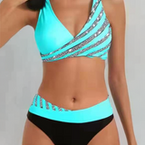 Mona - Tlačené bikini v teplých farbách