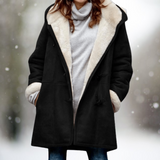 Jae | Teplý Suede Fleece Jesenný Kabát