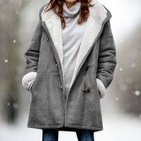 Jae | Teplý Suede Fleece Jesenný Kabát