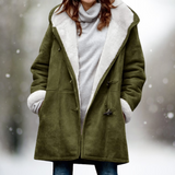 Jae | Teplý Suede Fleece Jesenný Kabát