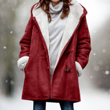 Jae | Teplý Suede Fleece Jesenný Kabát