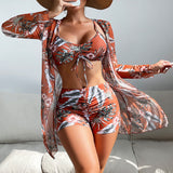 Laluna® | 3-dielny bikini set s potlačou