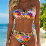 Sanita - Sexy bikiny s vzorom a kovovou sponou