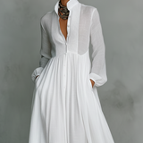 Elisa – Maxi Patchwork Šaty