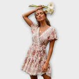 Adélia | Krátka boho sukňa