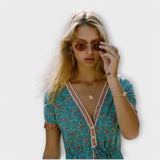 Alexandra | Midi Boho Šaty