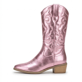Kvetina – elegantné a pohodlné kovové cowboy topánky na každodenné nosenie