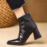 Rosalie™ | Elegantné čižmy s stredne vysokým podpätkom