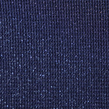 Modrá Lurexová zavinovacia midi sukňa
